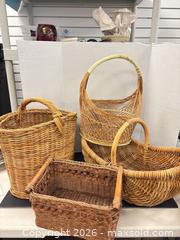MaxSold Auction: Wicker Baskets - Surrey (British Columbia, Canada) PARTNER MANAGED Downsizing Online Auction - 16th Avenue