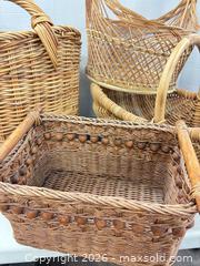 MaxSold Auction: Wicker Baskets - Surrey (British Columbia, Canada) PARTNER MANAGED Downsizing Online Auction - 16th Avenue