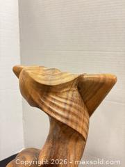 MaxSold Auction: Wood Sculpture of Woman - Surrey (British Columbia, Canada) PARTNER MANAGED Downsizing Online Auction - 16th Avenue
