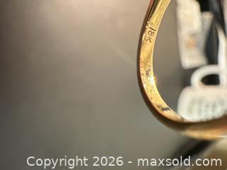 MaxSold Auction: 18K Yellow Gold Ring, Estimated Size 6 - Calgary (Alberta, Canada) SELLER MANAGED Moving Online Auction - Varsville Place Nw