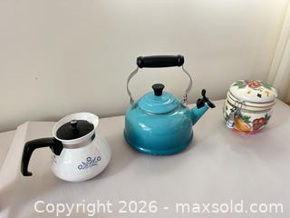 MaxSold Auction: 8-Piece Assorted Tea & Kitchen Set with Peter Rabbit Design - Calgary (Alberta, Canada) SELLER MANAGED Moving Online Auction - Varsville Place Nw