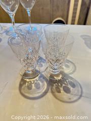 MaxSold Auction: Assorted Cut Crystal & Glass Stemware with Pitcher - 13+ pcs - Calgary (Alberta, Canada) SELLER MANAGED Moving Online Auction - Varsville Place Northwest
