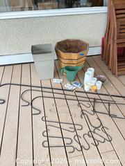 MaxSold Auction: Garden pots , hangers , candles  - Calgary (Alberta, Canada) SELLER MANAGED Moving Online Auction - Varsville Place Northwest