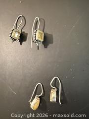 MaxSold Auction: Lot of 13+ Vintage Sterling-Silver Rings, Earrings & Pendants - Calgary (Alberta, Canada) SELLER MANAGED Moving Online Auction - Varsville Place Northwest