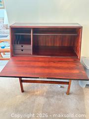 MaxSold Auction: Mid-Century Danish Rosewood  Drop-Front Writing Bureau - Calgary (Alberta, Canada) SELLER MANAGED Moving Online Auction - Varsville Place Nw