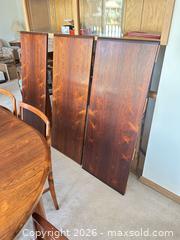 MaxSold Auction: Mid-Century Modern Solid RoseWood Dining Table with 6 Chairs - Calgary (Alberta, Canada) SELLER MANAGED Moving Online Auction - Varsville Place Nw