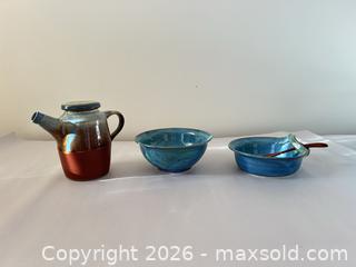 MaxSold Auction: Mixed Ceramic & Porcelain Tableware Lot — Hand-painted Multicolor - Calgary (Alberta, Canada) SELLER MANAGED Moving Online Auction - Varsville Place Northwest
