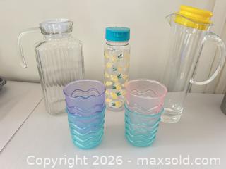 MaxSold Auction: Mixed Drinkware & Serveware Lot — Glass, Plastic, Metal, Ceramic - Calgary (Alberta, Canada) SELLER MANAGED Moving Online Auction - Varsville Place Northwest
