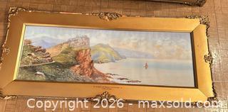 MaxSold Auction: Pair of Framed Prints by J. Rogers — Landscapes. Original art - Calgary (Alberta, Canada) SELLER MANAGED Moving Online Auction - Varsville Place Nw
