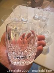 MaxSold Auction: Set of 14 Clear Ribbed Textured Glass Tumblers - Calgary (Alberta, Canada) SELLER MANAGED Moving Online Auction - Varsville Place Nw