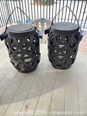 MaxSold Auction: Set of 4 Solar Hanging Decorative Globe Lanterns - Calgary (Alberta, Canada) SELLER MANAGED Moving Online Auction - Varsville Place Northwest