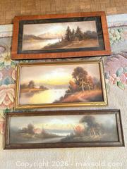 MaxSold Auction: Signed Chandler Landscape Wall Art, Framed with Glass - Calgary (Alberta, Canada) SELLER MANAGED Moving Online Auction - Varsville Place Northwest