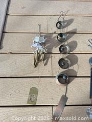 MaxSold Auction: Small Garden Wind Chimes, Hanging Lantern & Solar Light Lot - Calgary (Alberta, Canada) SELLER MANAGED Moving Online Auction - Varsville Place Northwest