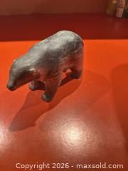 MaxSold Auction: Soapstone Bear and Bison Sculptures, Pair, Medium - Calgary (Alberta, Canada) SELLER MANAGED Moving Online Auction - Varsville Place Nw