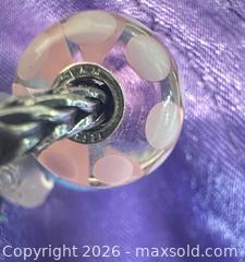 MaxSold Auction: Trollbeads European Bead-Style Charm Bracelet with Glass Lampwork & Silver - Calgary (Alberta, Canada) SELLER MANAGED Moving Online Auction - Varsville Place Northwest
