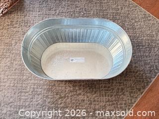 MaxSold Auction: Galvanized Metal Ice Bucket / Beverage Tub with Bottle Opener - Mississippi Mills (Ontario, Canada) SELLER MANAGED Downsizing Online Auction - Rae Road