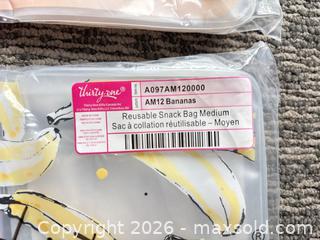 MaxSold Auction: Thirty-One Reusable Snack Bags, Small & Medium, Set of 5 - Mississippi Mills (Ontario, Canada) SELLER MANAGED Downsizing Online Auction - Rae Road