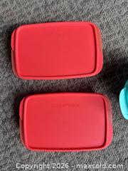 MaxSold Auction: Tupperware Food Storage Set — Lunch Bento & Bowl with Lids - Mississippi Mills (Ontario, Canada) SELLER MANAGED Downsizing Online Auction - Rae Road