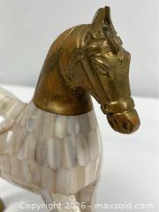 MaxSold Auction: Brass and Mother of Pearl Horse Figurine - Campbell (California, USA) PARTNER MANAGED Estate Sale Online Auction - Dell Avenue
