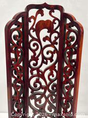 MaxSold Auction: Carved Wood Asian Style Stand for Vase - Campbell (California, USA) PARTNER MANAGED Estate Sale Online Auction - Dell Avenue