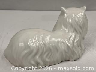 MaxSold Auction: Ceramic Reclining Cat Figurine - Campbell (California, USA) PARTNER MANAGED Estate Sale Online Auction - Dell Avenue