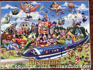 MaxSold Auction: Disneyland Resort 750-piece Puzzle - Campbell (California, USA) PARTNER MANAGED Estate Sale Online Auction - Dell Avenue