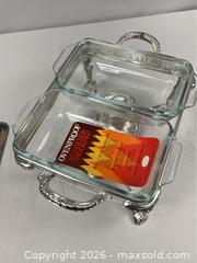 MaxSold Auction: F. B. Rogers Silverplate Chafing Dish Buffet Serving Set - Campbell (California, USA) PARTNER MANAGED Estate Sale Online Auction - Dell Avenue