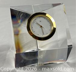 MaxSold Auction: Hoya “Museum Crystal” Desk Clock - Campbell (California, USA) PARTNER MANAGED Estate Sale Online Auction - Dell Avenue