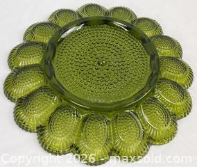 MaxSold Auction: Indiana Glass Deviled Egg Plate and Avon 1876 Glassware - Campbell (California, USA) PARTNER MANAGED Estate Sale Online Auction - Dell Avenue