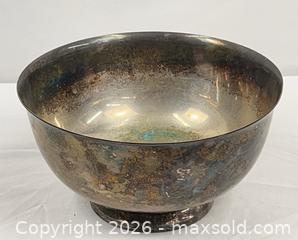 MaxSold Auction: Large Lot of Silverplate Serving Ware - Campbell (California, USA) PARTNER MANAGED Estate Sale Online Auction - Dell Avenue