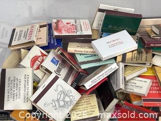 MaxSold Auction: Large Lot of Vintage Matchbooks - Campbell (California, USA) PARTNER MANAGED Estate Sale Online Auction - Dell Avenue