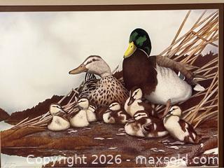 MaxSold Auction: Limited Edition Print “Proud Parent” by Lewis Jones - Campbell (California, USA) PARTNER MANAGED Estate Sale Online Auction - Dell Avenue