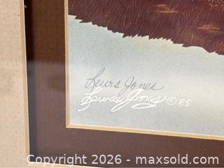 MaxSold Auction: Limited Edition Print “Proud Parent” by Lewis Jones - Campbell (California, USA) PARTNER MANAGED Estate Sale Online Auction - Dell Avenue