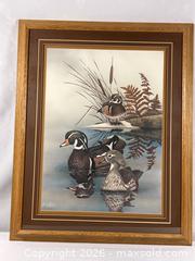 MaxSold Auction: Limited Edition Print “Wood Ducks” by Lewis Jones - Campbell (California, USA) PARTNER MANAGED Estate Sale Online Auction - Dell Avenue