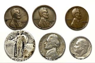 MaxSold Auction: Lot of Vintage U.S. Mint Coins - Campbell (California, USA) PARTNER MANAGED Estate Sale Online Auction - Dell Avenue