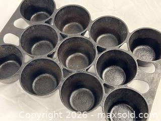 MaxSold Auction: Vintage Griswold No. 10 Muffin Pan - Campbell (California, USA) PARTNER MANAGED Estate Sale Online Auction - Dell Avenue