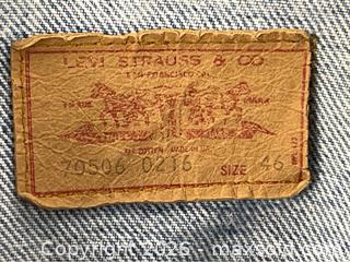 MaxSold Auction: Vintage Levi Strauss Jean Jacket Made In USA  - Campbell (California, USA) PARTNER MANAGED Estate Sale Online Auction - Dell Avenue