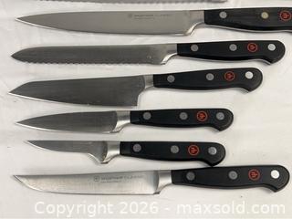 MaxSold Auction: Wusthof Kitchen Cutlery Tool Set in Block - Campbell (California, USA) PARTNER MANAGED Estate Sale Online Auction - Dell Avenue