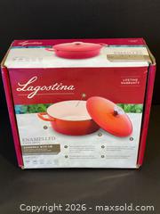 MaxSold Auction: Lagostina Tuscan Collection Round Casserole Dish - Toronto (Ontario, Canada) SELLER MANAGED Estate Sale Online Auction - Magnetic Drive