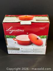 MaxSold Auction: Lagostina Tuscan Collection Round Casserole Dish - Toronto (Ontario, Canada) SELLER MANAGED Estate Sale Online Auction - Magnetic Drive