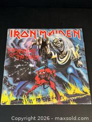 MaxSold Auction: Number of the beast Vinyl  - Toronto (Ontario, Canada) SELLER MANAGED Estate Sale Online Auction - Magnetic Drive