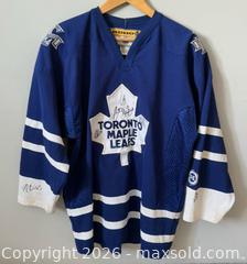 MaxSold Auction: Signed Vintage Koho Toronto Maple Leafs hockey Jersey  - Toronto (Ontario, Canada) SELLER MANAGED Estate Sale Online Auction - Magnetic Drive
