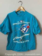 MaxSold Auction: VINTAGE 1993 MLB TORONTO BLUE JAYS T-Shirt  - Toronto (Ontario, Canada) SELLER MANAGED Estate Sale Online Auction - Magnetic Drive