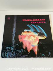 MaxSold Auction: Vintage BLACK SABBATH PARANOID Vinyl  - Toronto (Ontario, Canada) SELLER MANAGED Estate Sale Online Auction - Magnetic Drive