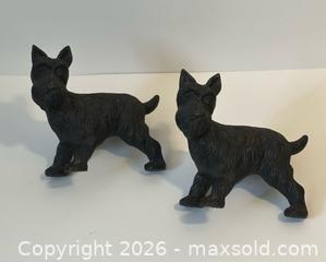 MaxSold Auction: Vintage Cast Iron Scotty Dog Doorstop Set - Toronto (Ontario, Canada) SELLER MANAGED Estate Sale Online Auction - Magnetic Drive