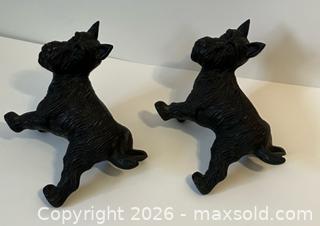 MaxSold Auction: Vintage Cast Iron Scotty Dog Doorstop Set - Toronto (Ontario, Canada) SELLER MANAGED Estate Sale Online Auction - Magnetic Drive