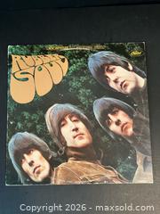 MaxSold Auction: Vintage THE BEATLES Album RUBBER SOUL Vinyl  - Toronto (Ontario, Canada) SELLER MANAGED Estate Sale Online Auction - Magnetic Drive