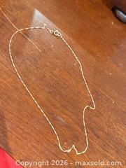 MaxSold Auction: 10K Gold Ring and Rope Chain Necklace A - Toronto (Ontario, Canada) Downsizing Online Auction - Blantyre Avenue