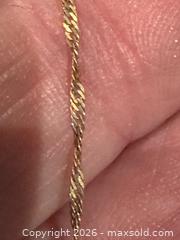 MaxSold Auction: 10K Gold Ring and Rope Chain Necklace A - Toronto (Ontario, Canada) Downsizing Online Auction - Blantyre Avenue