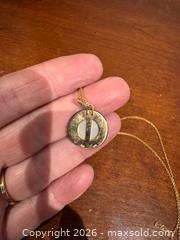 MaxSold Auction: 14K Gold Vintage Pendant Necklace A - Toronto (Ontario, Canada) Downsizing Online Auction - Blantyre Avenue
